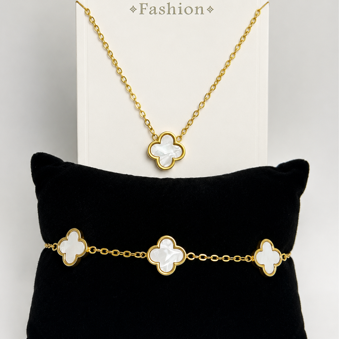 Ivory Bloom Jewelry Set