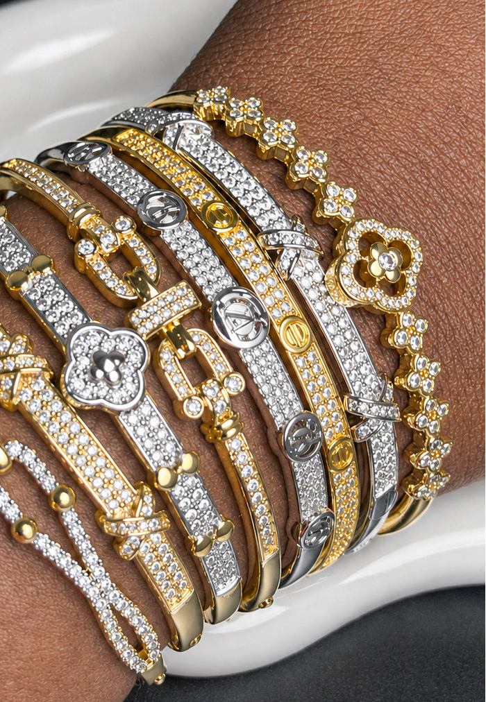 Infinity Link Bangle