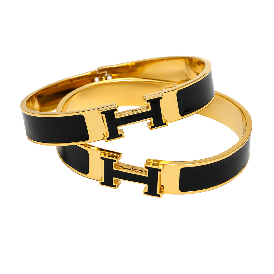H Cuff Bangle