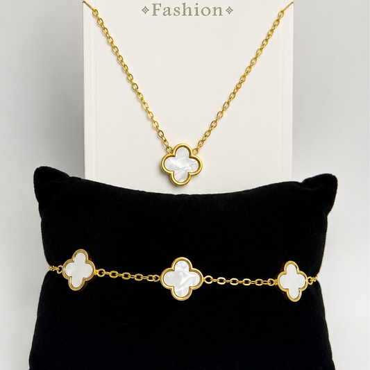 Ivory Bloom Jewelry Set