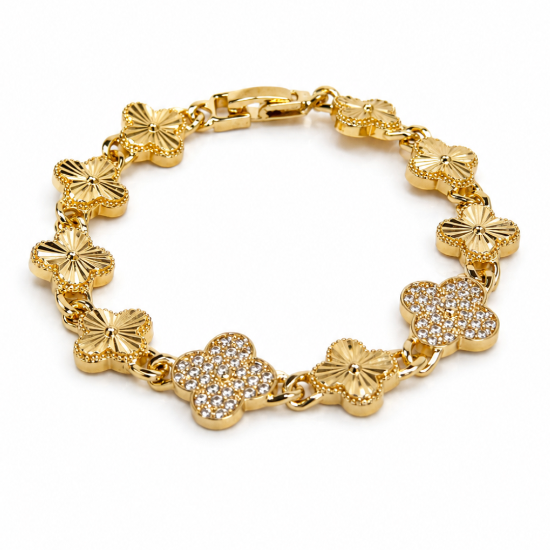 Royal Gold Bloom Bracelet