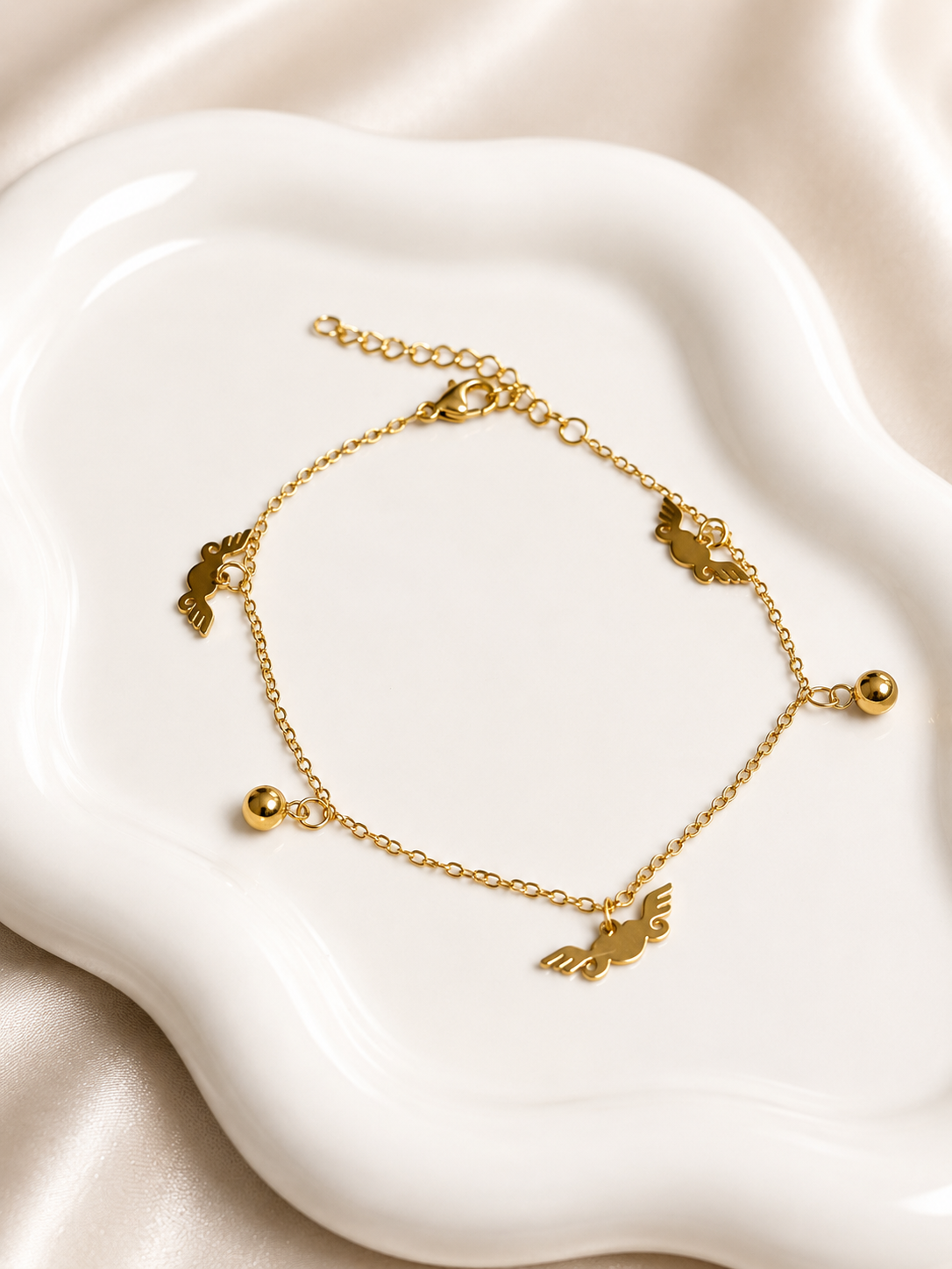 Angel Charm Anklet