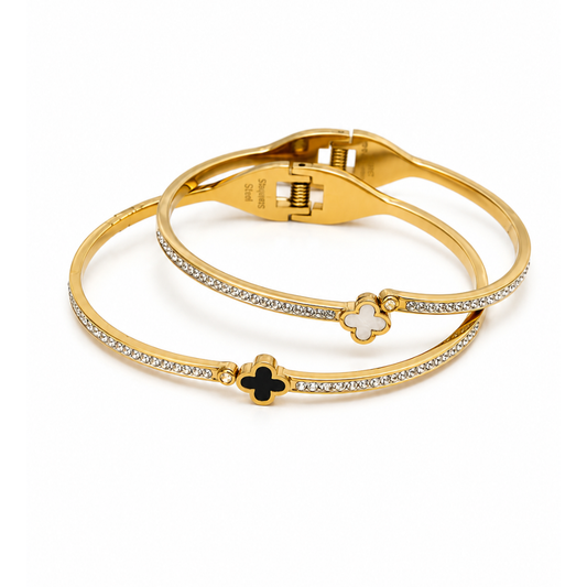 Timeless Bloom Bangle Set