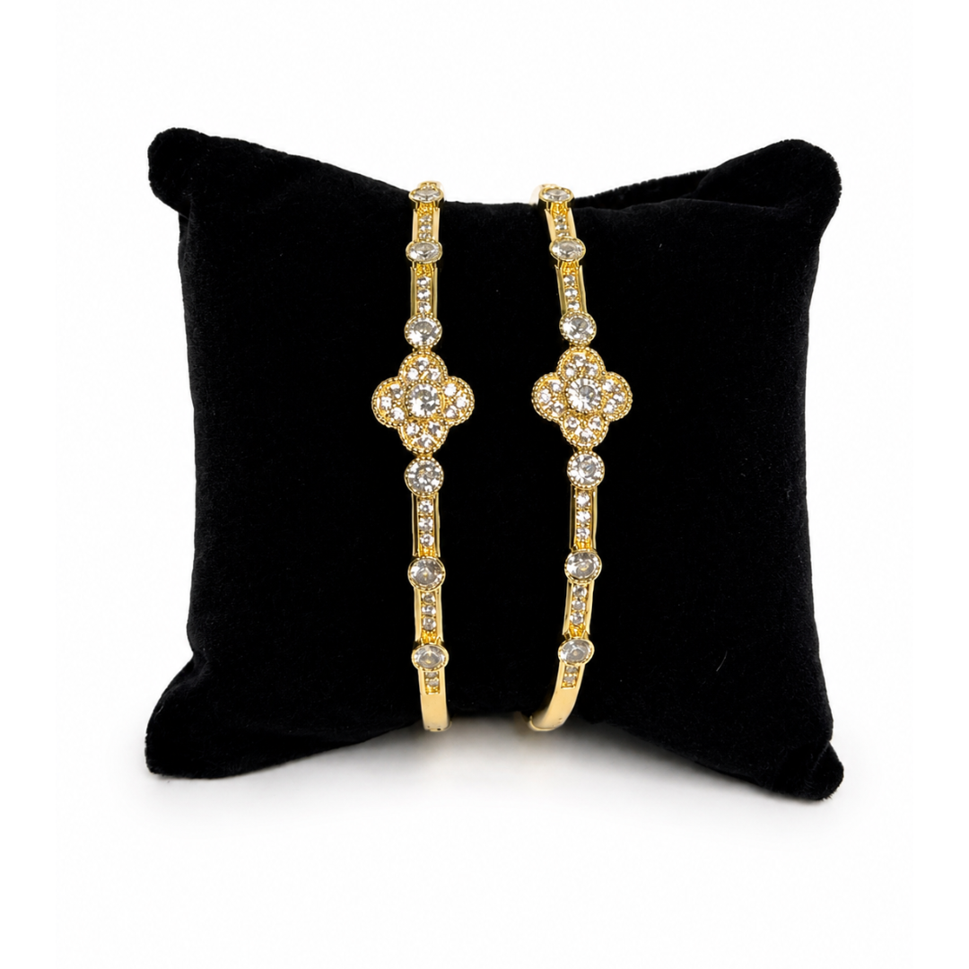 Halo Bangle Set