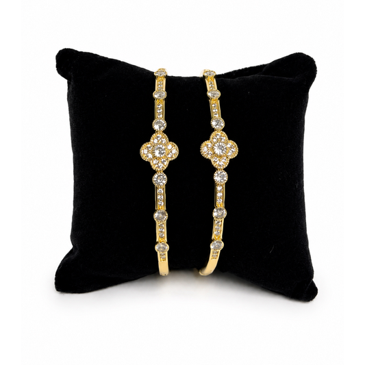 Halo Bangle Set