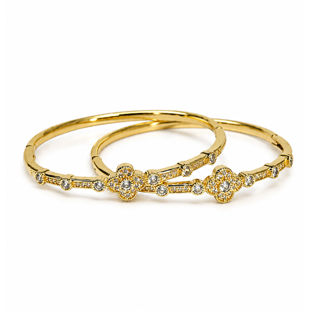 Halo Bangle Set