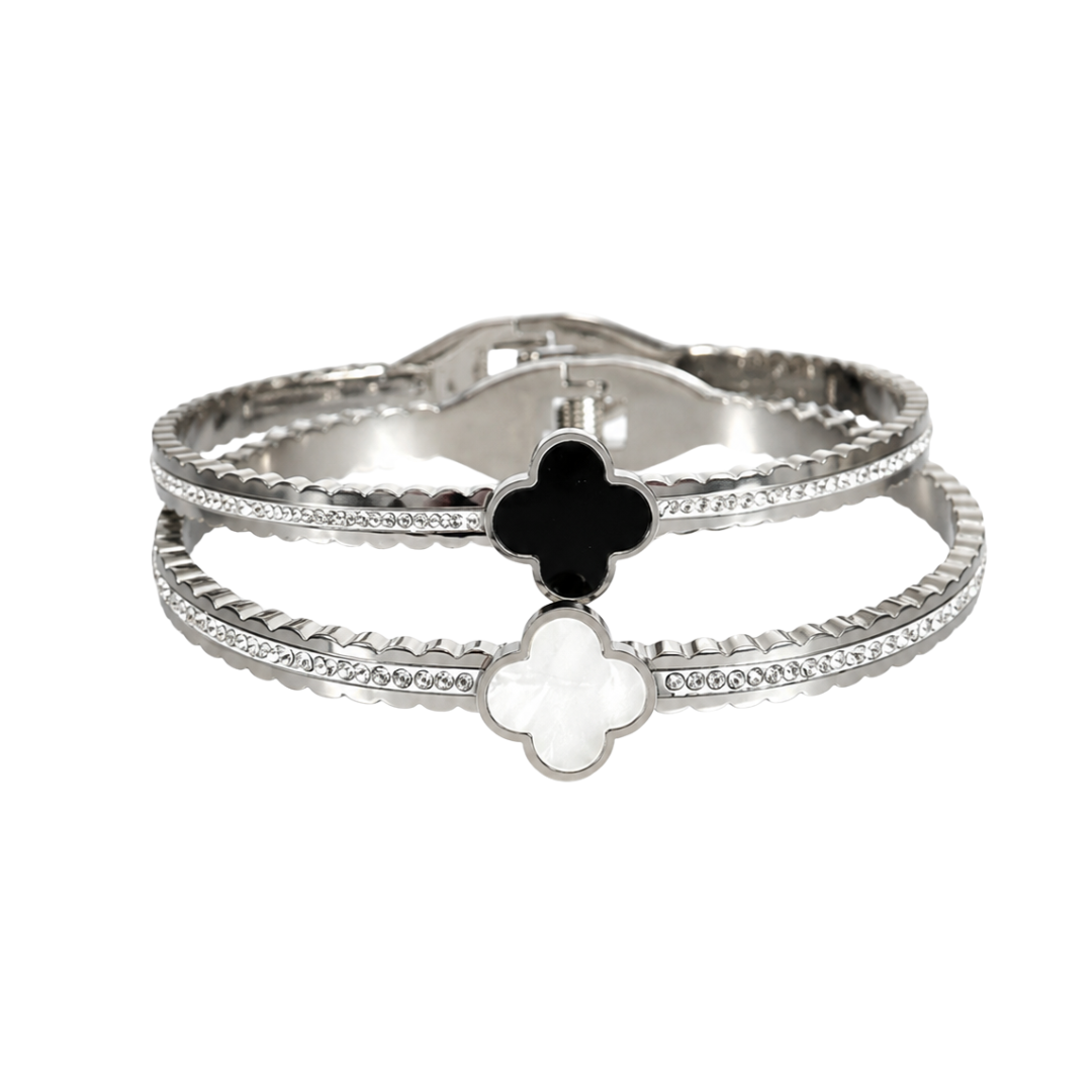 Crystal Bloom Bangle