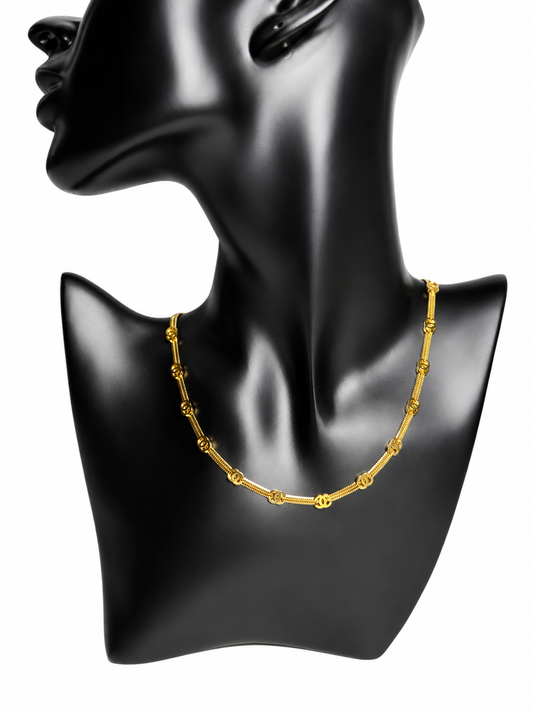 Golden Link Luxe Necklace