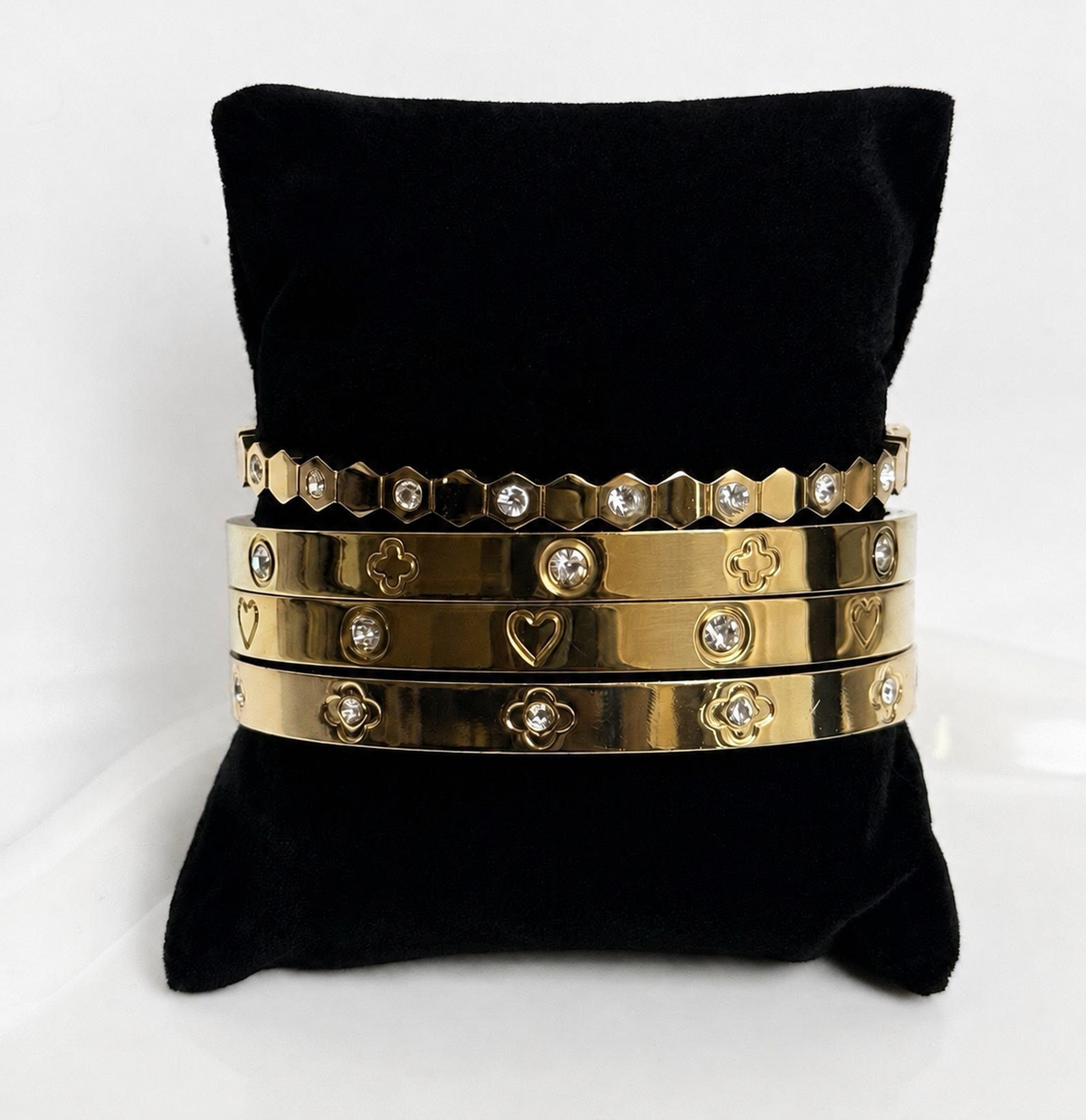 Divine Charm Bracelet Stack