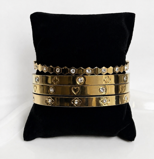 Divine Charm Bracelet Stack